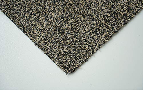 Serdim Rugs Non Slip Tufted Heavy use Door Entrance Absorbent Mats, Brown, 40 x 60 cm(1'4" x1'12")
