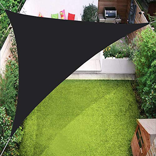 PENGMAI Sun Shade Sails Triangle UV Block Canopy Awning Cover for Patio Backyard Lawn Garden Yard Outdoor Activities