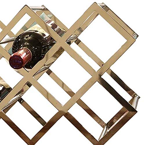 EYLINK Wine Racks,Wine Holder 8 Bottle Wine Rack -Iron Multi-Function Floor Wine Shelf Wine Cooler