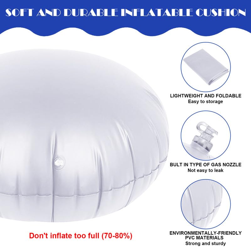 Mingfuxin Kids Pod Swing Seat, 100% Cotton Durable Kids Hanging Hammock Chair Swing Pod Chairs Nook Tent with Removable Inflatable Cushion for In