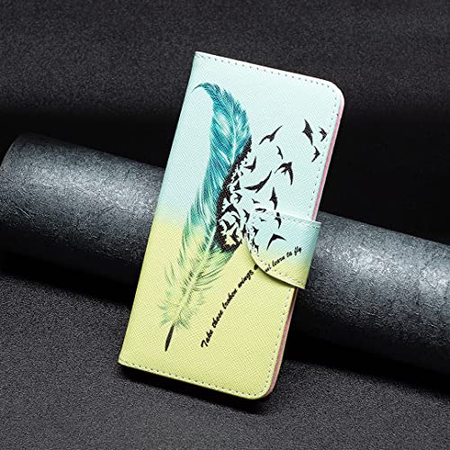 Thoankj Samsung Galaxy A54 5G Case Shockproof Slim PU Leather Flip Pouch Wallet Phone Silicone Cover with Magnetic Stand Card Holder Slot Protect