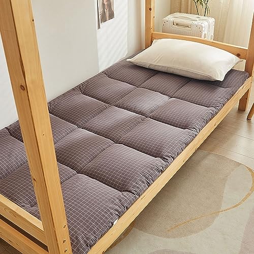 Mattress topper Folding Soft Mattress Bedding Single Double Foldable Mattress Student Mattress Cool Breathable Fluffy Soft Mattress (Color : A, S