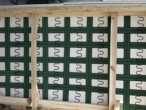 YLM1991 12 Metres of 2.9" (90mm) Sofa Elastic Webbing For DIY Upholstery,Couch, Chair Seat Stretchy Spring Alternative Roll With Tack Lifter Tool