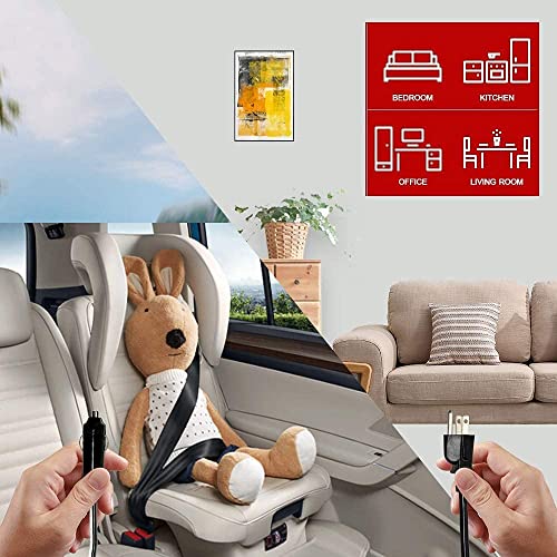 SMETA 12v fridge, Camping Fridge 12v 240v, 12V Fridge for Campervan, Campervan Fridge Caravan Fridge with Lock for Van, RV, Motorhome, Office, Do