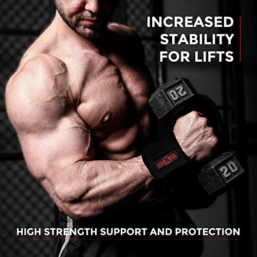 INNSTAR Weight Lifting Wrist Wraps Supports, | 45CM, 60CM, 90CM | Professional Gym Lifting Straps for Fitness, Strength Training, Bodybuilding, D