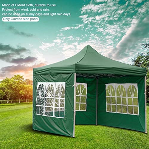 Gazebo Side Panel, Canopy Sidewall Panels for 2x3M Straight Leg Gazebos Tent, Sunshade, Windproof and Give Privacy, 1 Pack Sidewall Only, Gazebo