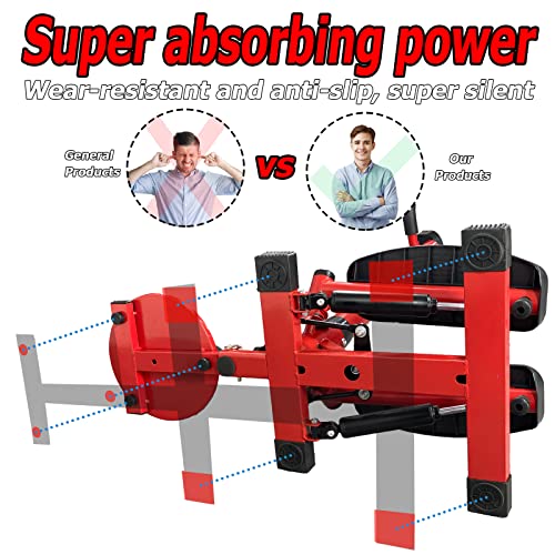 Load-Bearing 440LBS Stepper Walkout Multi-Function Fitness Step Machine Trainer Stair Stepper Machine with Handlebar, Twisting Machine, Resistanc