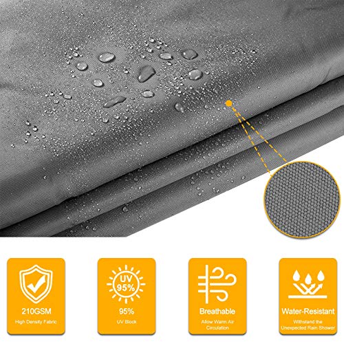 longziming Triangle Garden Sun Shade Sail, 3x3x3m 98% Anti-UV Block Waterproof Triangle Canopy,for Outdoor Garden Patio Party Backyard Yard Campi