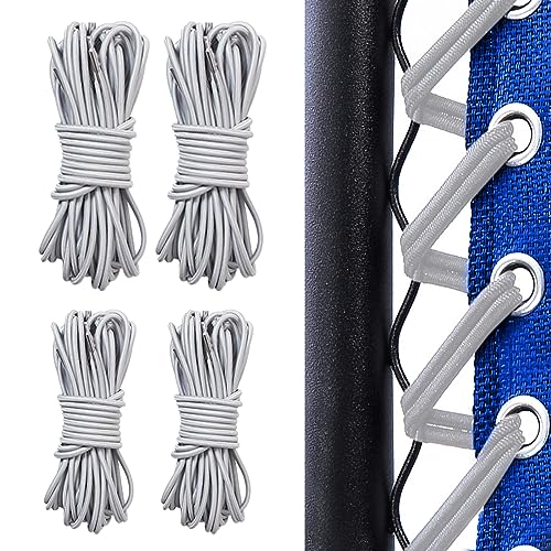 SKHAOVS 4 Pieces Universal Zero Gravity Chair Repair Cord Kit 1.3m/2m Replacement Elastic Cords Repair Tool Kit for Garden Chairs Repairing Zero