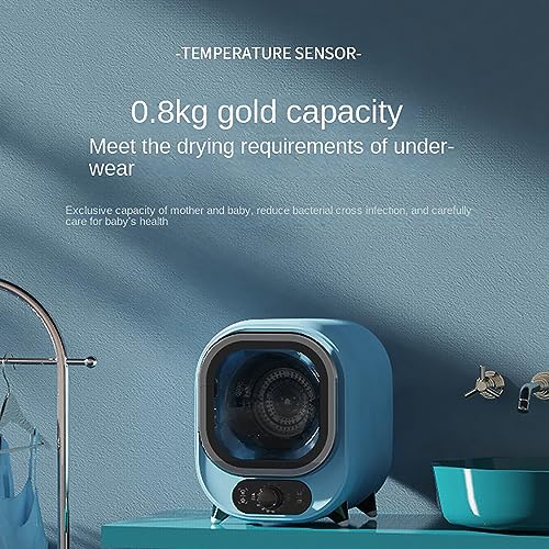 UPIKIT Tumble Dryer, 450W Mini Compact Tumble Laundry Dryer for Home, Electric Tumble Laundry Dryer For Apartment,Home,Dorm pink