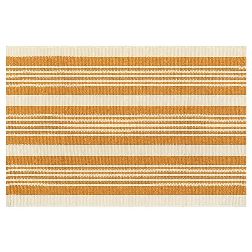 OJIA Front Door Mat 24'' x 35'' Fall Door Mats Outdoor Cotton Hand-Woven Indoor/Outdoor Small Area Rug Fall Welcome Mat for Front Porch/Home Entr