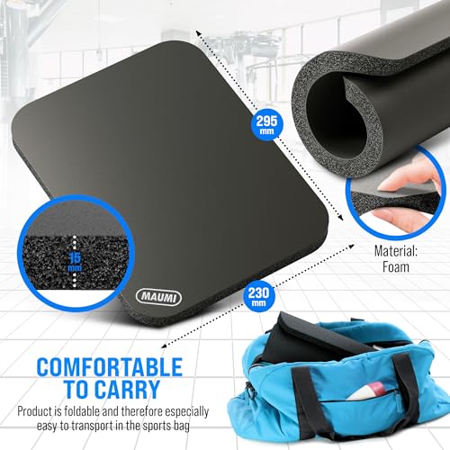 MAUMI Rowing Machine Seat Cushion Seat Pad for Concept 2 Rowing Machine D Waterrower and any other Rower - Accessories for Training on Rowerg Row