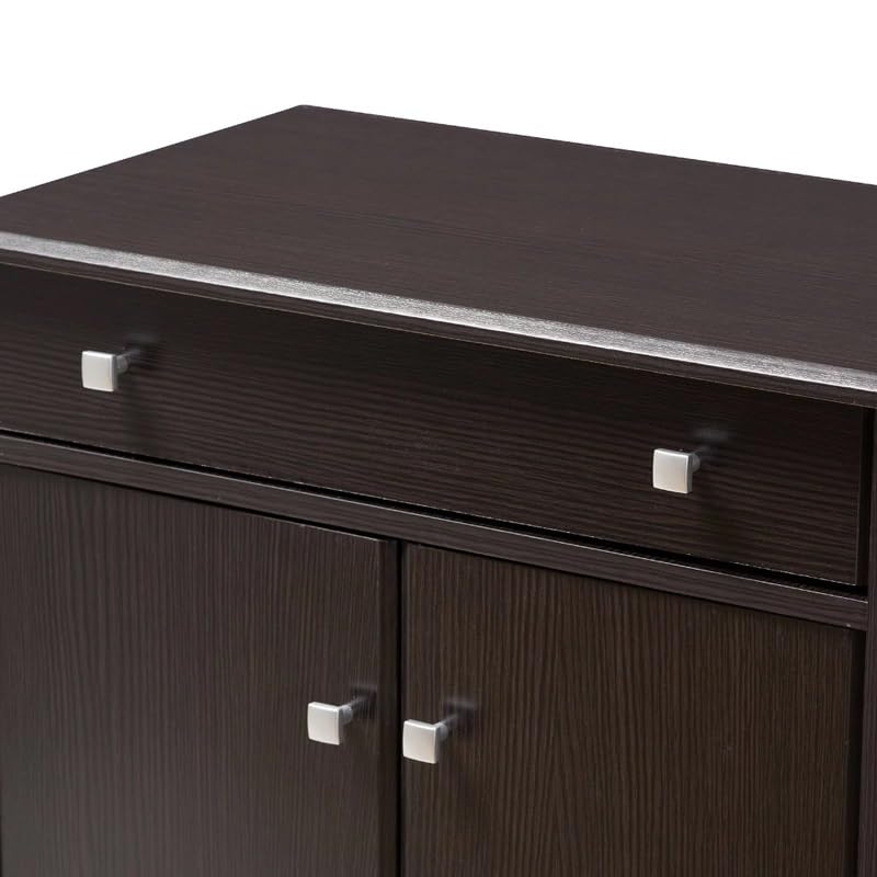 JYDQM Household Goods Multi-layer Shoe Cabinet Finished Wooden 2-door Shoe Cabinet with Drawer Shoe Storage Cabinet