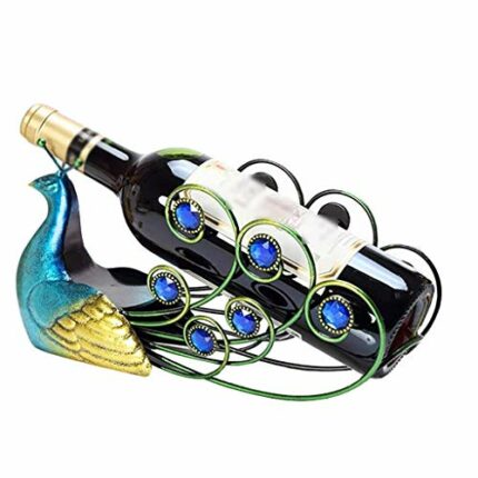 ZYZMH Decoration Household Wine Rack, Wine Rack Display Rack Desktop Decoration, Resin