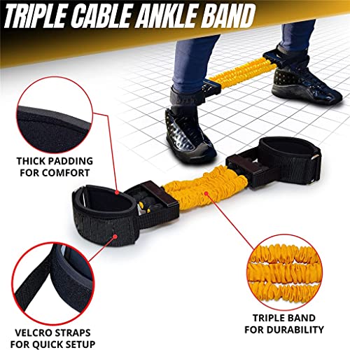 CZDYUF Fitness Band Pull Rope Strength Fitness Band Training Resistance Band Boxing Pull Fitness Equipment Stretching Band