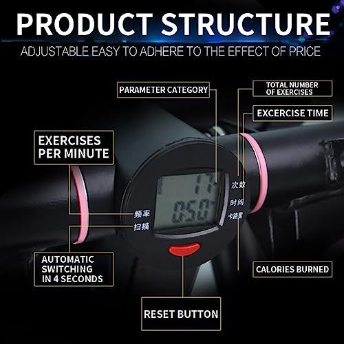 Hydraulic Stepper, Up-Down Stepper, Household Silent Walking Machine, Mountaineering Foot Fitness Equipment, Mini Stepper Machine, for Exercise w