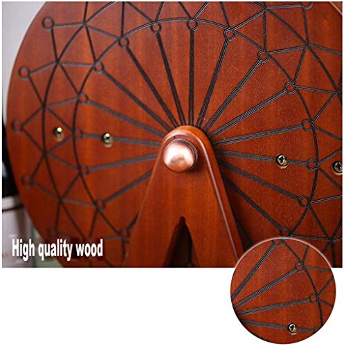 LIUZH European Style Wine Rack, Solid Wood Decoration Wine Glass Rack Creative Wine Rack Living Room Decoration