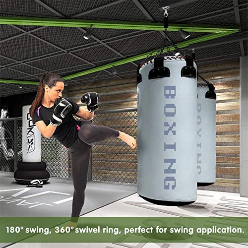 MIN-XL Heavy Duty Swing Hangers, Stainless Steel Swing Hook for Ceiling Wooden Porch, Gym Yoga Suspension Hooks, 450KG Capacity