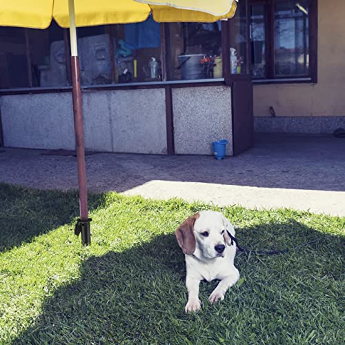 Relaxdays Parasol Anchor, Ground Spike, Screw in, Adapter, 32-50 mm, Plastic, Sunshade, Umbrella, Holder, Secure, Plant