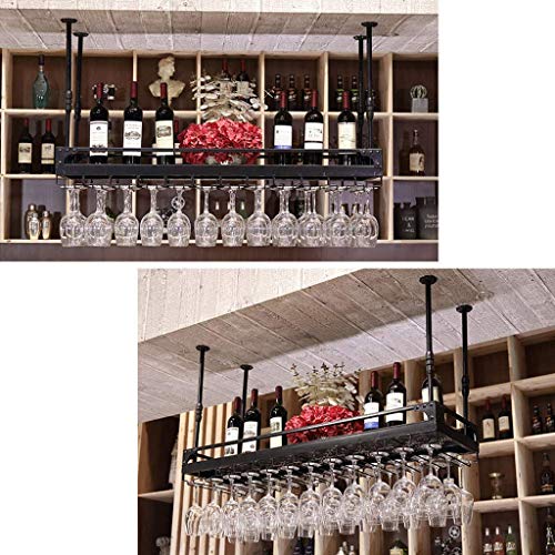 MiroDo Hanging Wine Racks Wine Glass Rack Red Wine Cup Holder Goblet Rack Bottle Rack Glass Rack Stemware Racks Vintage Style Decoration Storage