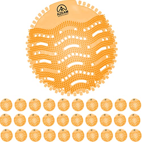 Urinal Screens Deodorizer,10 Packs Urinal Mats Pads Deodorizer For Bathroom, Restaurants, Offices, Schools, Etc. Fits Most Top Urinal Brands(Blue