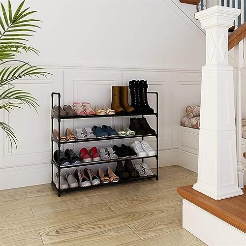 KRHINO Shoe Rack Shoe Rack Four Floors Metal Standing Shoe Rack Shoes Storage Shelf Home Organizer Accessories Shoe Rack