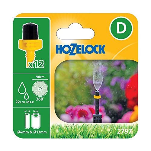Hozelock 360° Micro Mist Spray Jet (12 pack)