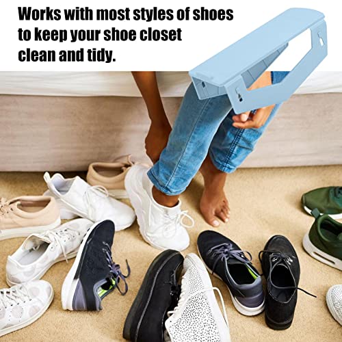 MODGAL Shoe Slots Organizer For Closet Space Saver | Adjustable Shoe Organizer For Closet | Shoe Slots Organizer For Closets Space Saver, Removab