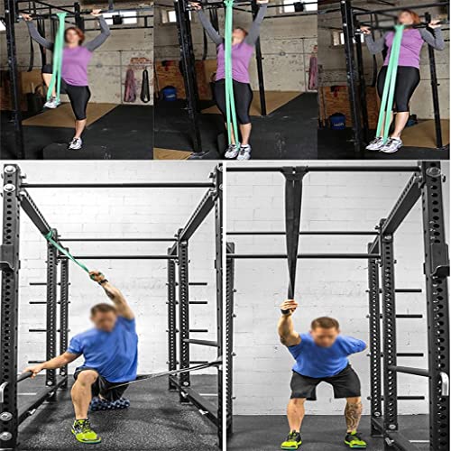 KKYKP Resistance Band Gym Rubber Workout Elastic Band Workout Exercise Cycle Strength Fitness Equipment Training Extender Unisex (Color : B, Size