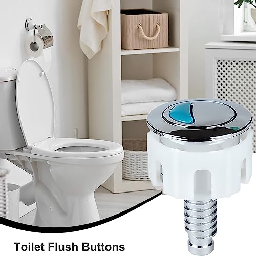 Dual Toilet Flush Button Round Head Dual Toilet Push Button Dual Flush Toilet Cistern Push Button Toilet Flush Buttons Replacement Toilet Push Bu