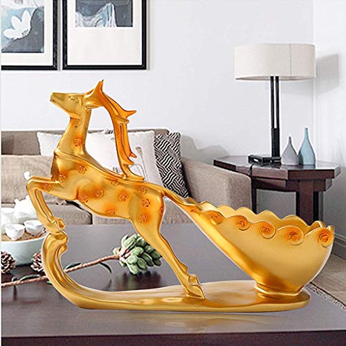 EYLINK Wine Holder Practical Ideas Wine Rack Environmentally Friendly Resin Practical Ideas Wine Rack Decoration Home Gift Sika Deer Practical Id