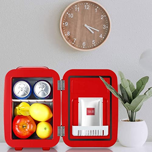 SDFGH Portable Mini Fridge Cooler And Warmer Compact Fridge Super Quiet In-Vehicle Freezer For Cars, Homes, Offices, And Dorms