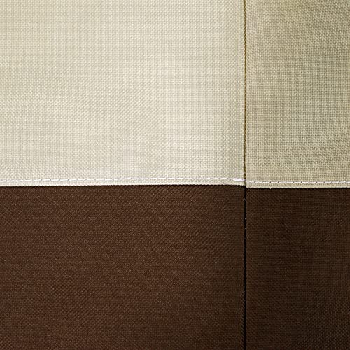 SINGFNH 210D Polyester Oxford Patio Chair Cover, Lounge Deep Seat Cover, Heavy Duty Durable and Waterproof Outdoor Lawn Patio Furniture Covers(Bl