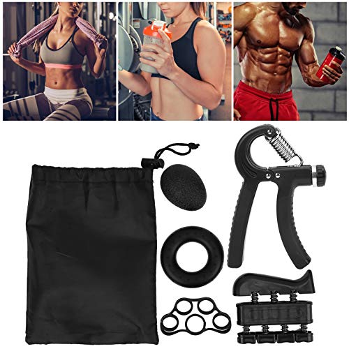 CHICIRIS Grip Strength Trainer Kit, Strength Training Hand Grip Strengthener Fitness Resistance Equipment Finger Exerciser