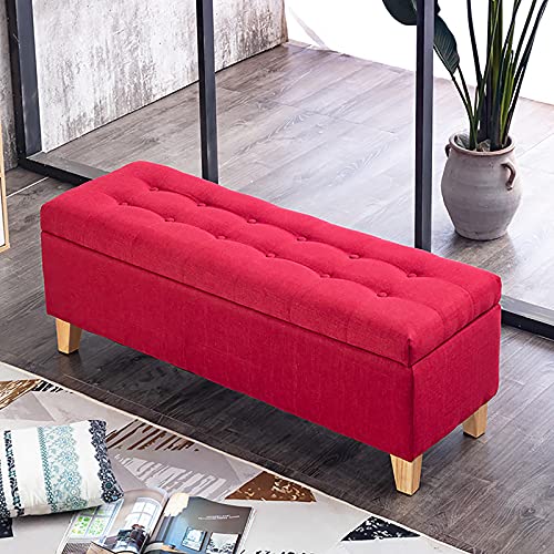 shoe storage bench ottoman Storage Benches Modern Footrest End Of Bed Bench For Living Room Bedroom,Linen Upholstered Sofa storage Ottoman Bench