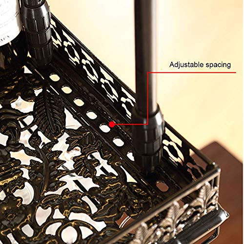 EYLINK Wine Racks,Industrial Vintage Metal Bar Wine Glass Rack, Wine Bar Wall Rack, Kitchen or Office Cutlery Bottle Holder, Vintage Iron Goblet