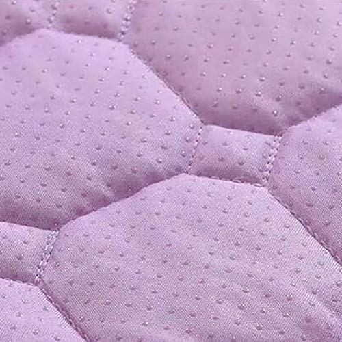 JY&WIN Quilted Mattress Topper,Soft Touch Cotton Mattress Pad For Beauty Salon Massage Tattoo Hotels Daily Life Use Non Slip-light Tan 60x180x3cm