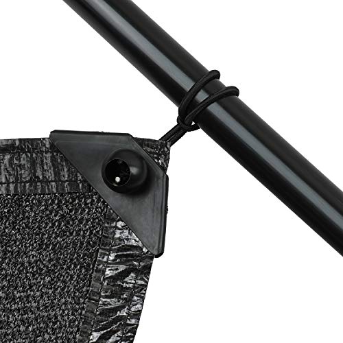 Greenhouse Covers Sunblock Shade Cloth Net Mesh Tarp 90% UV-Resistant Included 6" Ball Bungee Protection Plants Flowers Pet Kennels Outdoor Shade