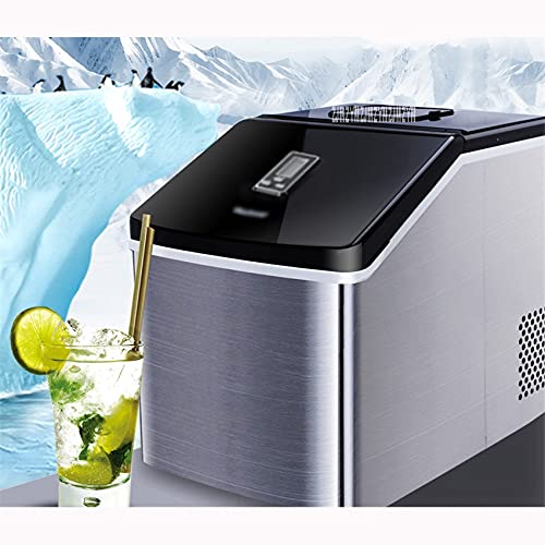 XIAOJUN Ice Maker Home Small Automatic Ice Machine Large Capacity 24h Ice Machine Commercial Milk Tea Shop