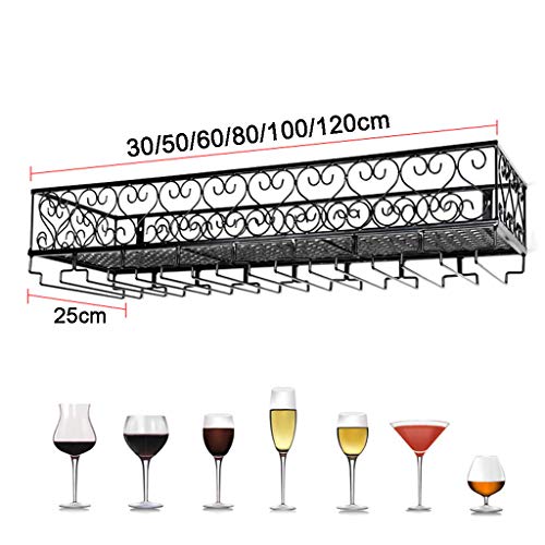 EYLINK Wine racks Wall-Mounted, Metal Wine Glass Rack Organizer, Bottle Glass Holder Bar Accessories Shelving for 9 Bottles Wine Storage Display