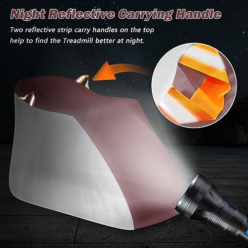 Tokept Treadmill Cover, Heavy Duty 600D Oxford Fabric Waterproof Treadmill Full Cover, Indoor Outdoor Universal Sports Fitness Equipment Treadmil