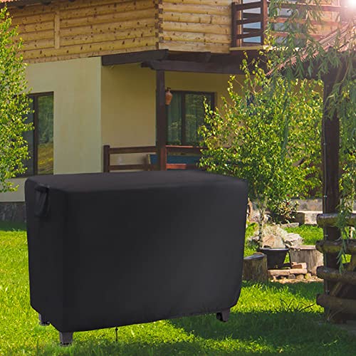 Hohong 52 inch Outdoor Prep Table Cover for Keter Unity XL Portable Table and Storage Cabinet,Waterproof BBQ Prep Table Cover and Bar Cart Cover