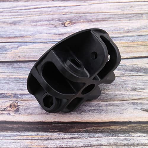 ECSiNG 4-Way Roof Centre Bracket Canopy Connector Joint for Gazebo Tent Circular Apex Bracket Gazebo Tent Replacement Accessories Plastic Black