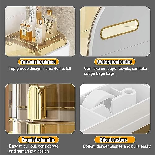 Narrow Tall Floor Cabinet Bathroom Storage Cabinet Tall Bathroom Storage Cabinet Organizer Narrow Dresser Storage Tower Stand Slim Freestanding T