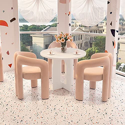 JYDQM Dining table and chairs home chairs New Nordic light dining chairs style designer chairs (Color : 3-pack, Size : 1 code)