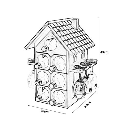 NEOCHY Wine Rack Home Decoration Wine Glass Modern European Wine Cabinet Decoration Rack
