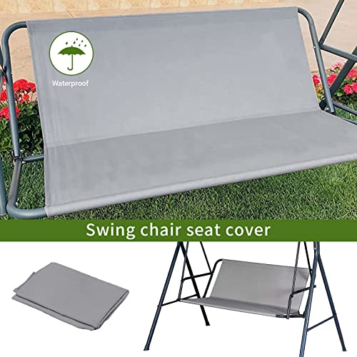 Replacement Swing Seat Cover, Removable And Interchangeable Swing Cushion for Swing Chair, Waterproof 900D Oxford Fabric Swing Cover,For Outdoor