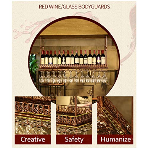 Stylish Simplicity Stylish Simplicity Industrial Retro Wine Glass Stylish Simplicity Wine Rack Metal Simple Creative Multi-Function Display Stora