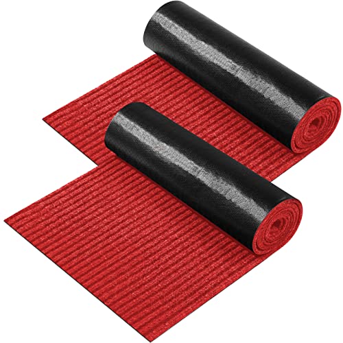 Nuanchu Large Semi Finished Outdoor Mat 16 x 79 Inch Narrow Door Mat Non Slip Mats Waterproof Carpet Roll for Bathroom Entryway Indoor Outdoor (C