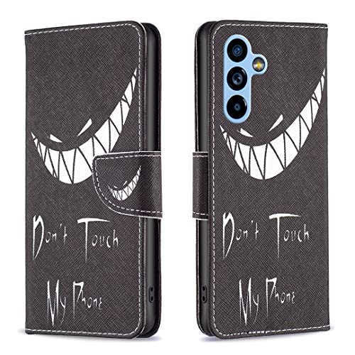Thoankj Samsung Galaxy A54 5G Case Shockproof Slim PU Leather Flip Pouch Wallet Phone Silicone Cover with Magnetic Stand Card Holder Slot Protect